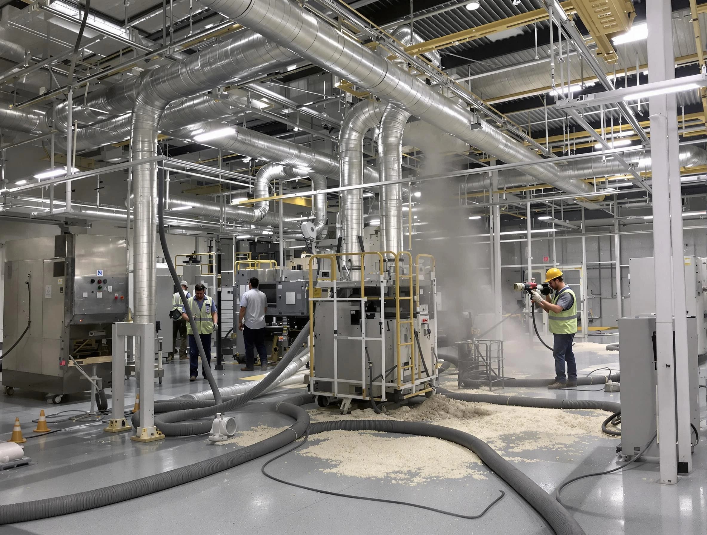 Heavy-duty industrial duct cleaning by Mapleton Air Duct Cleaning in Mapleton