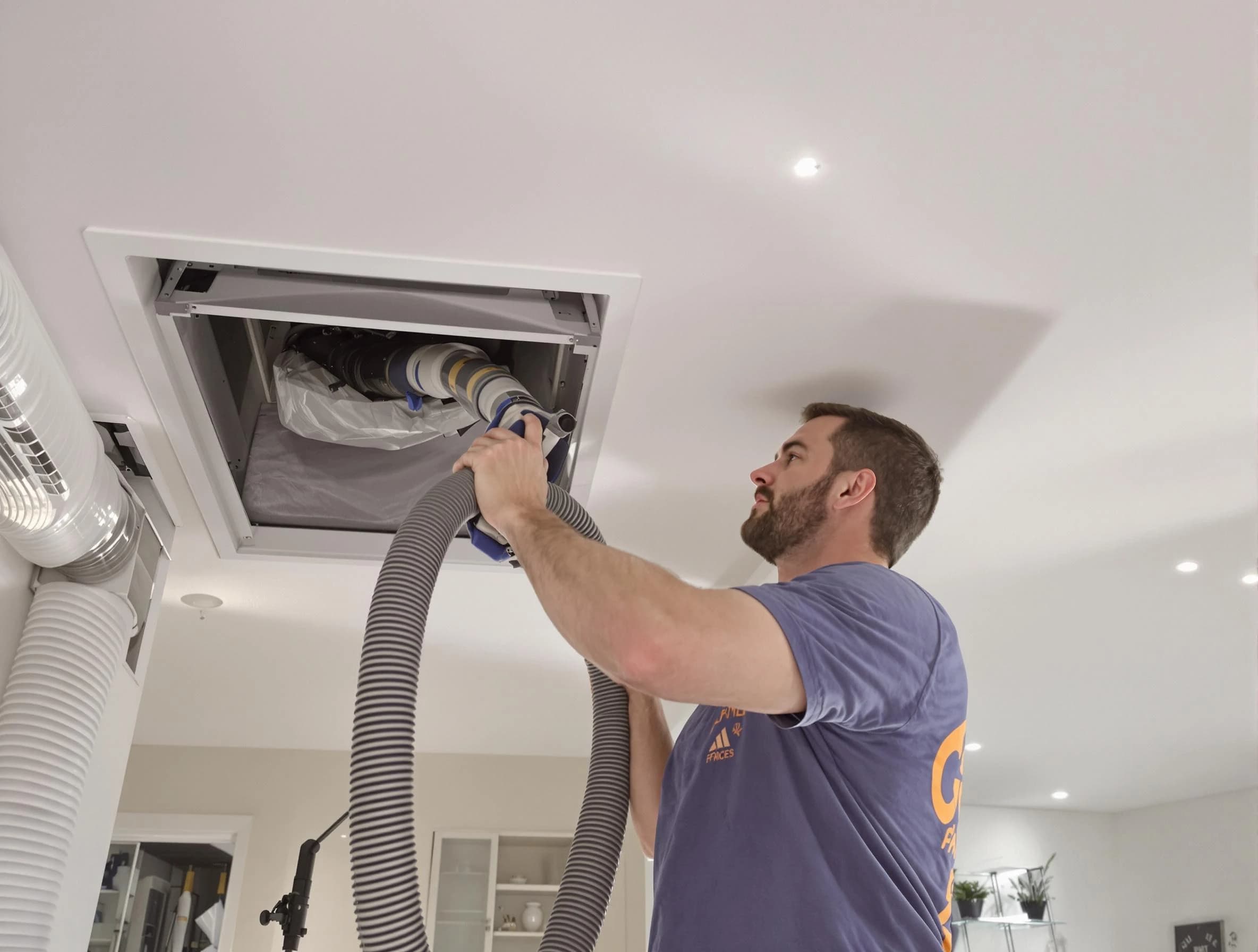 Precision indoor duct cleaning by Mapleton Air Duct Cleaning in Mapleton