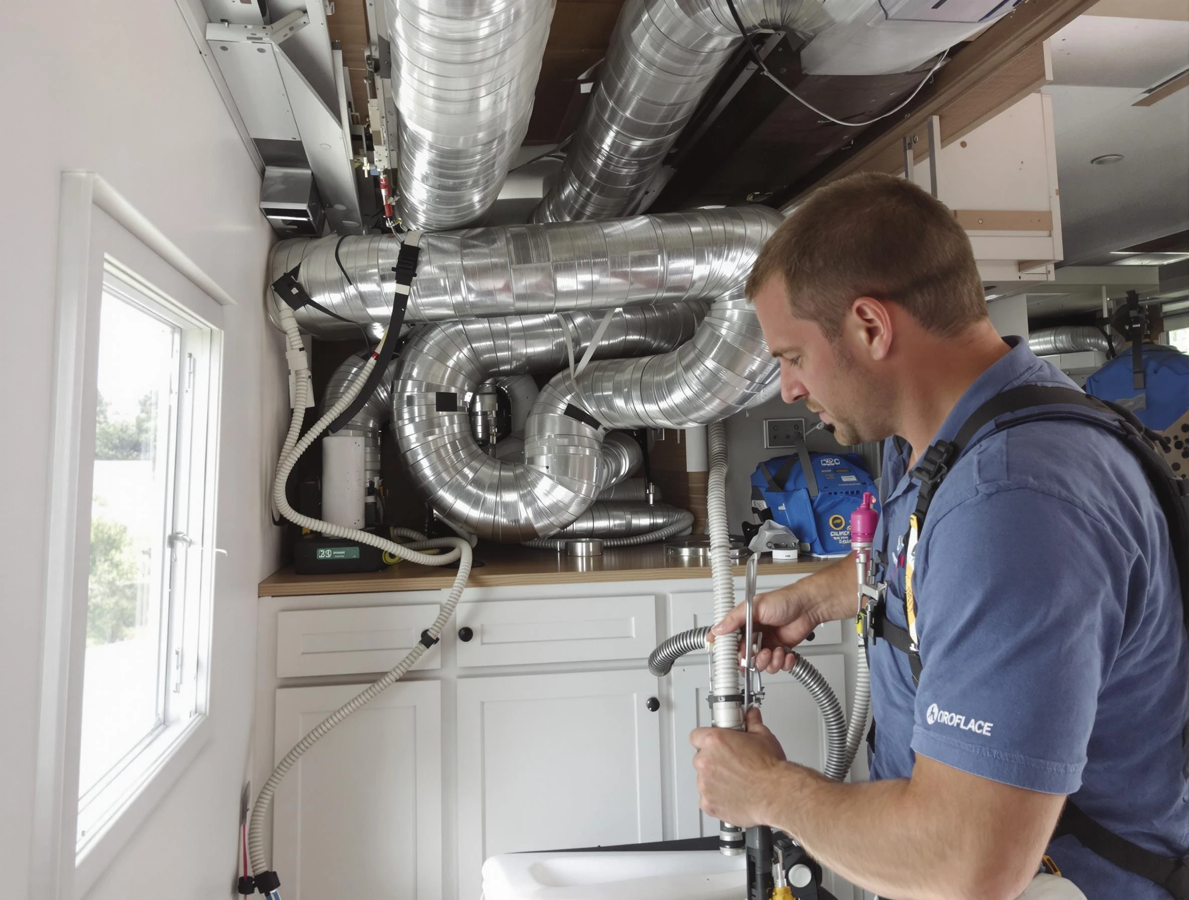Mobile Home Air Duct Cleaning in Mapleton