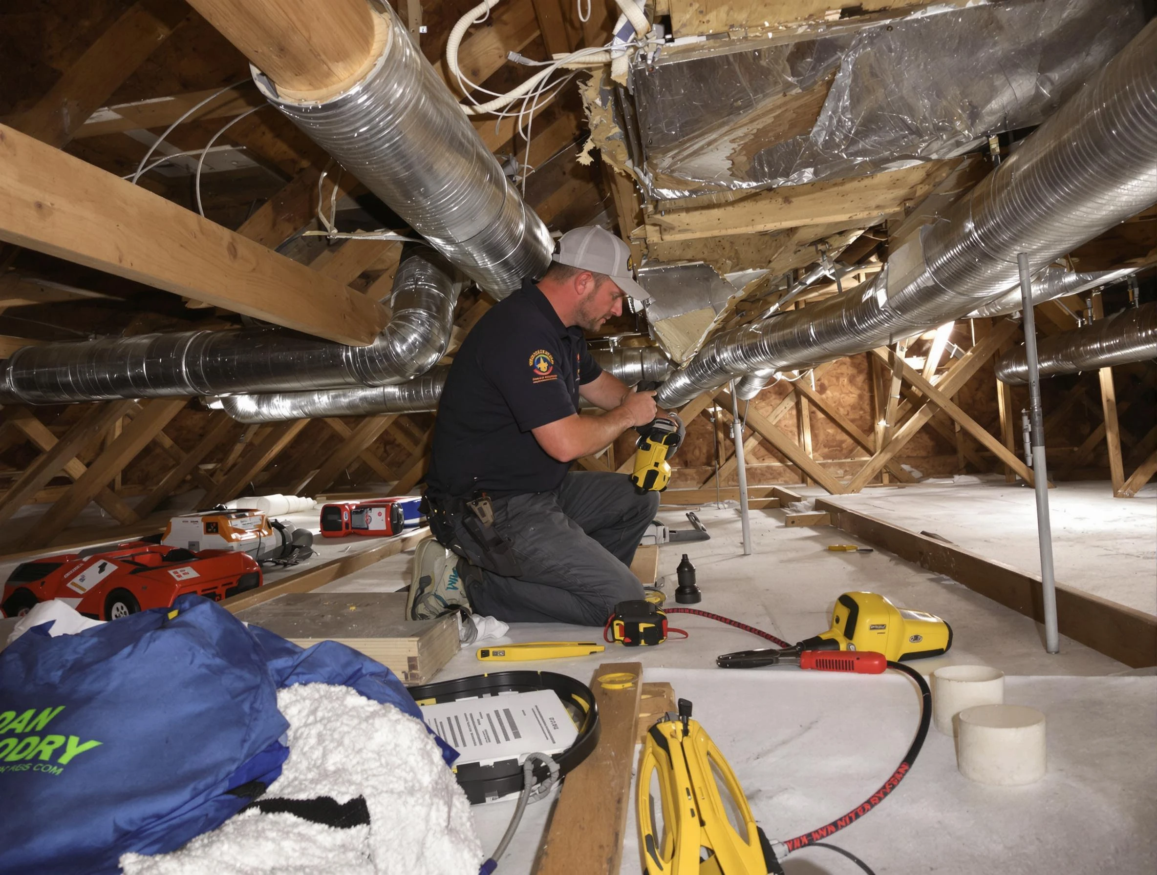 Professional air duct repair by Mapleton Air Duct Cleaning in Mapleton