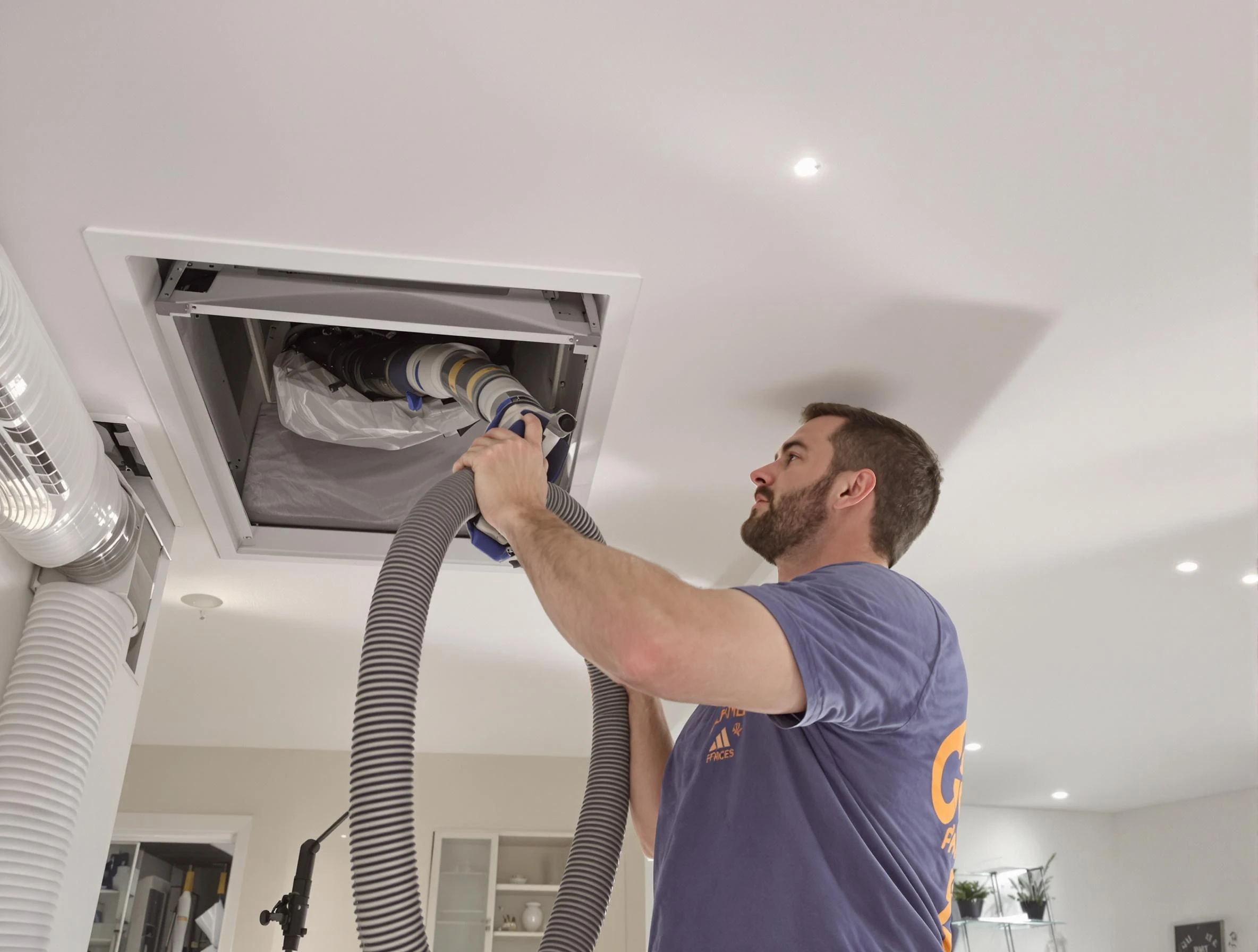 Precision indoor duct cleaning by Mapleton Air Duct Cleaning in Mapleton
